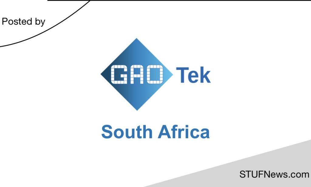 GAOTek South Africa, South African Graduates Internships, South African Students Internships, GAOTek: Human Resources Internships 2023, GAOTek: Business Development Internships 2023