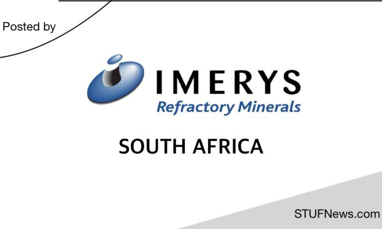 Imerys Refractory Minerals South Africa, South African Graduates Internships, Western Cape Internships, Limpopo Internships, South African Students Bursaries, Imerys: Industrial Engineering Internships 2023 / 2024, Imerys Refractory: Bursaries 2024