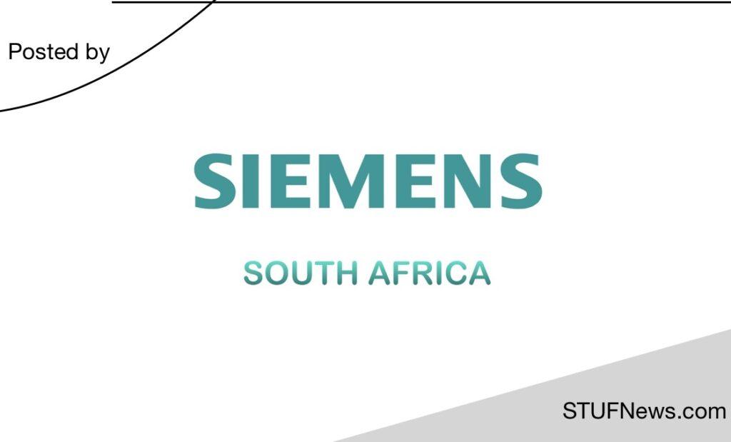 Siemens South Africa, South African Graduates Internships, Gauteng Internships, Siemens: Commercial Internships 2023 / 2024
