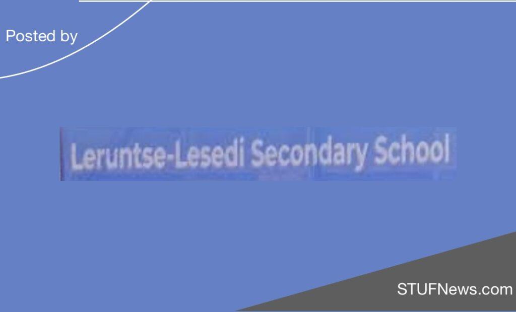 Leruntse Lesedi Secondary School, South African Jobs, North West Jobs, Leruntse Lesedi Secondary: History and Geography Educator