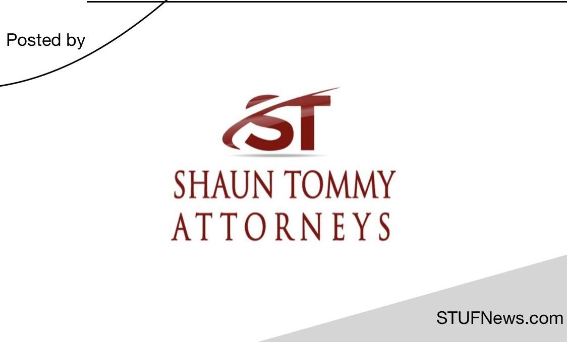 Shaun Tommy Attorneys: Candidate Attorney Programme 2023
