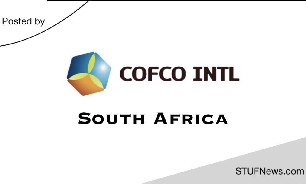 COFCO International South Africa, South African Graduates Internships, Western Cape Internships, COFCO International: Commercial Internships 2023-2025