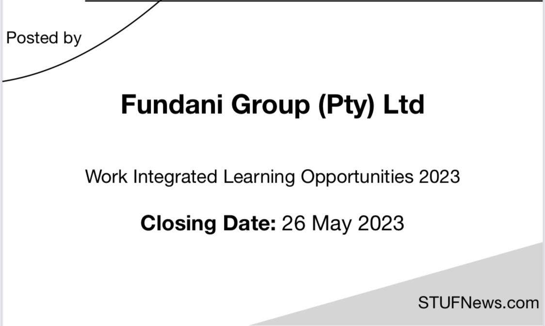 Read more about the article Fundani Group: WIL Internships 2023 / 2024