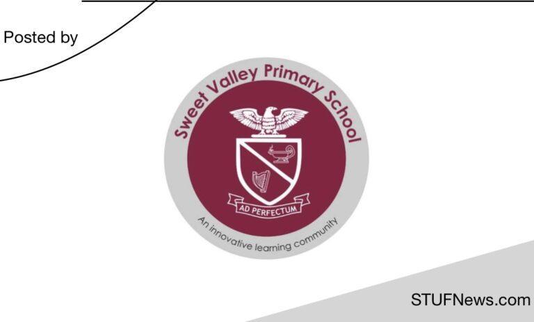 Sweet Valley Primary School, South African Learnerships, Western Cape Learnerships, Sweet Valley Primary: Student Teacher Learnerships 2023 / 2024