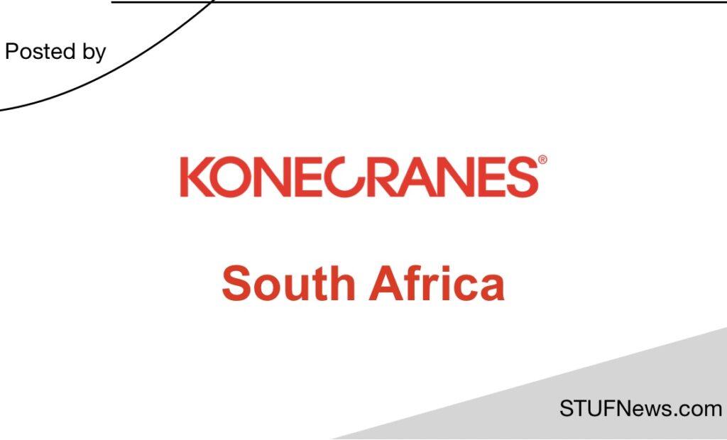 Konecranes South Africa, South African Graduates Internships, Gauteng Internships, Konecranes: Administration Internships 2023 / 2024