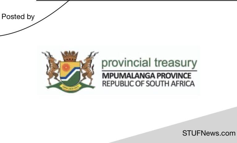 Mpumalanga Provincial Treasury, South African Graduates Internships, Mpumalanga Internships, Mpumalanga Treasury: Graduate and TVET Internships 2023 / 2024