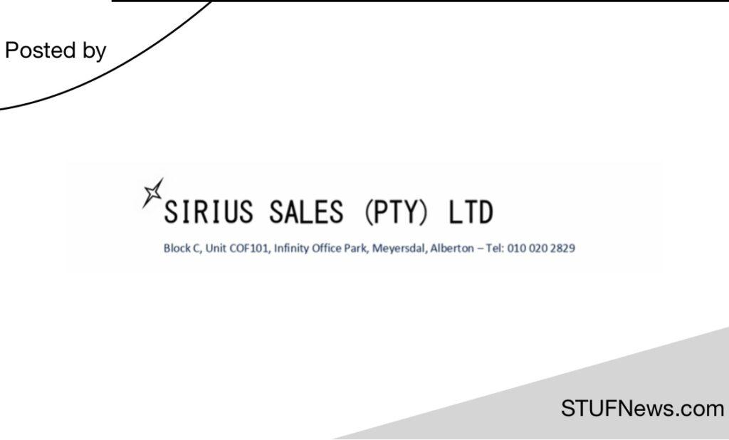 Sirius Sales, South African Graduates Internships, Gauteng Internships, Sirius Sales: Marketing Internships 2023 / 2024