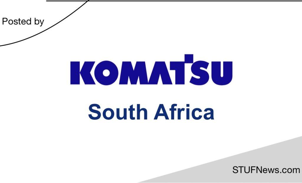 Komatsu South Africa, South African Graduates Internships, Gauteng Internships, Komatsu: Graduate Internships 2023 / 2024