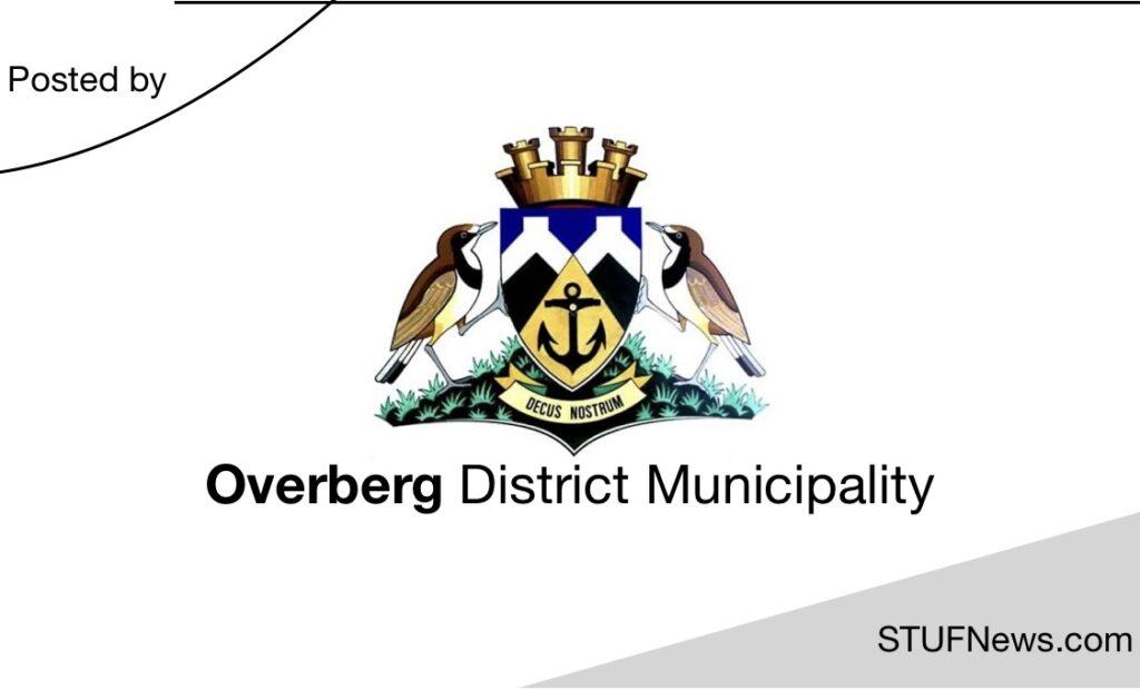 Overberg District Municipality, South African Graduates Internships, Western Cape Internships, Overberg Municipality: Disaster Management Internships 2023 / 2024
