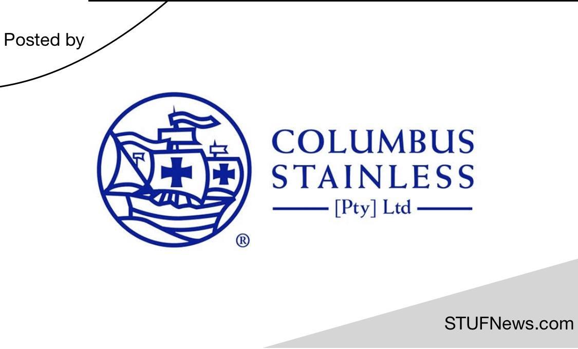 Read more about the article Columbus Stainless: Graduate/Engineer-in-Training Programme 2024 / 2025