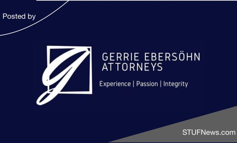 Gerrie Ebersӧhn Attorneys, South African Graduates Jobs, Candidate Attorneys, Gauteng Jobs, Gerrie Ebersӧhn Attorneys: Candidate Attorney Programme 2024