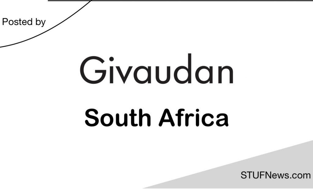 Givaudan South Africa, South African Graduates Internships, Gauteng Internships, South African Learnerships, Gauteng Learnerships, Givaudan: Marketing Internships 2024, Givaudan: EHS Learnerships 2024