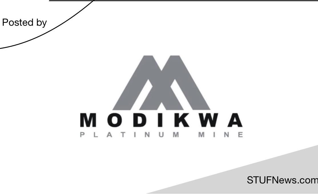 Read more about the article Modikwa Platinum Mine: Student Internships 2024