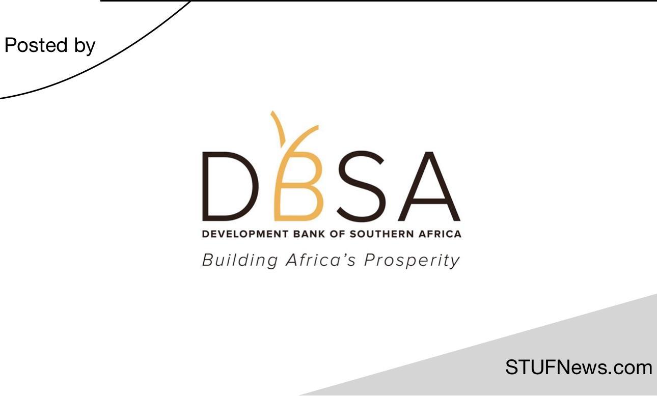 DBSA: Graduate Traineeships 2024
