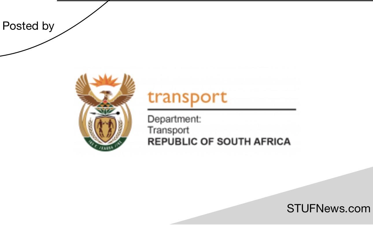 Department of Transport: Internships 2024-2026