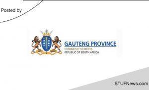 Gauteng Human Settlements: Internships 2024-2026